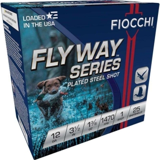 Fiocchi Flyway Series Shotshells 12ga 3" 1-1/8oz 1500 fps #1 25/ct