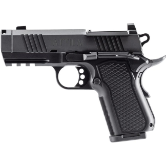 Alpha Foxtrot AF1911-Attila MOS Handgun 9mm Luger 10rd Magazine(1) 3.5" Comp Barrel DLC Black