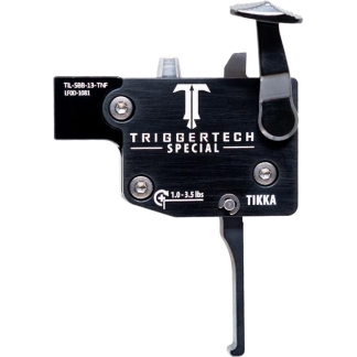 TriggerTech Special Tikka Rifle Trigger 1-3.5 lbs Flat LH Black