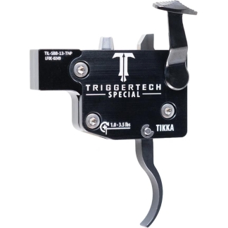 TriggerTech Special Tikka Rifle Trigger 1-3.5 lbs Curved LH Black