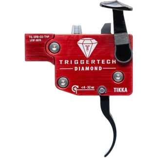 TriggerTech Tikka Diamond Trigger 4-32 oz Curved LH Black