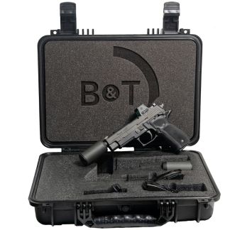 SIG SAUER P226 HUSH PUPPY KIT 9MM PISTOL 4.4" T.B. ROMEO X, SLIDE LOCK, WIPE SUPPRESSOR, 15RD