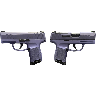 SIG SAUER P365 9MM PISTOL 3.10" OPTIC READY TWO TONE PURPLE 2-10RD