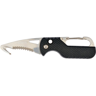 RUKO SPRING ASSIST FOLDER - 1.75" RESCUE KNIFE BLACK